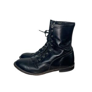 Men’s vintage Justin Roper Boots size 11 black
